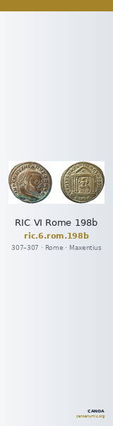 RIC VI Rome 198b — CANOA