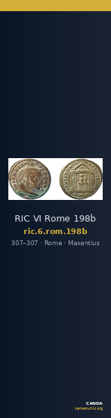 RIC VI Rome 198b — CANOA