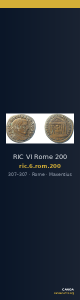 RIC VI Rome 200 — CANOA