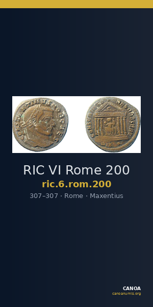 RIC VI Rome 200 — CANOA
