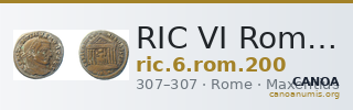 RIC VI Rome 200 — CANOA