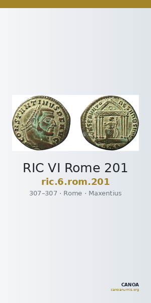 RIC VI Rome 201 — CANOA