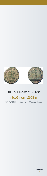 RIC VI Rome 202a — CANOA