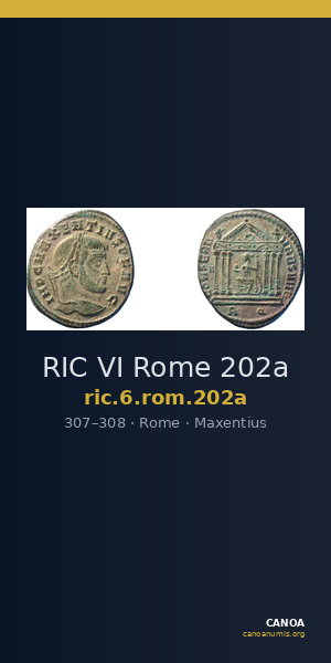 RIC VI Rome 202a — CANOA