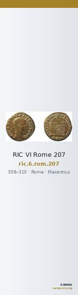 RIC VI Rome 207 — CANOA