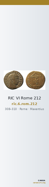 RIC VI Rome 212 — CANOA