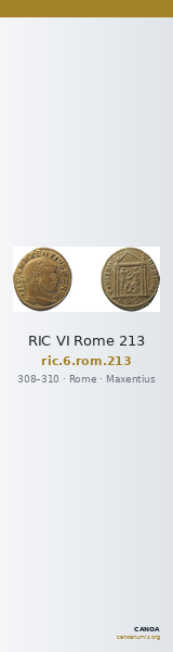 RIC VI Rome 213 — CANOA