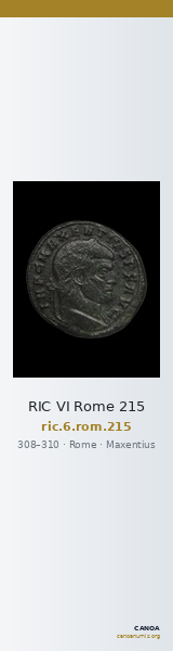 RIC VI Rome 215 — CANOA