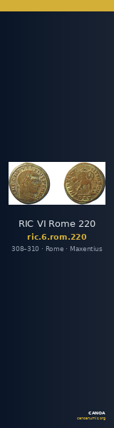 RIC VI Rome 220 — CANOA