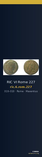 RIC VI Rome 227 — CANOA