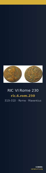 RIC VI Rome 230 — CANOA