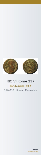 RIC VI Rome 237 — CANOA