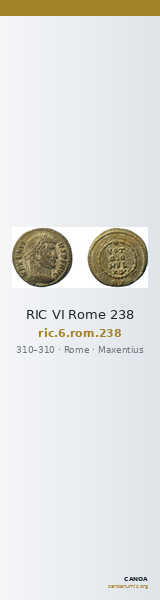 RIC VI Rome 238 — CANOA