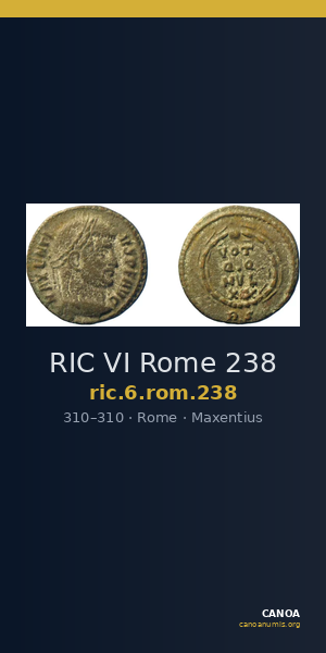 RIC VI Rome 238 — CANOA