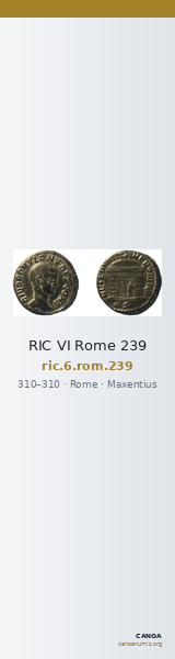 RIC VI Rome 239 — CANOA