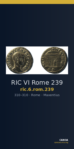 RIC VI Rome 239 — CANOA