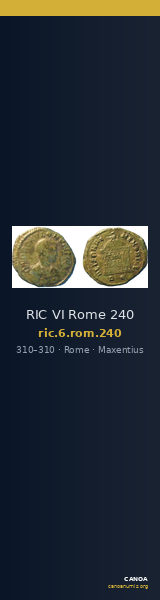 RIC VI Rome 240 — CANOA