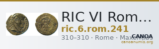 RIC VI Rome 241 — CANOA