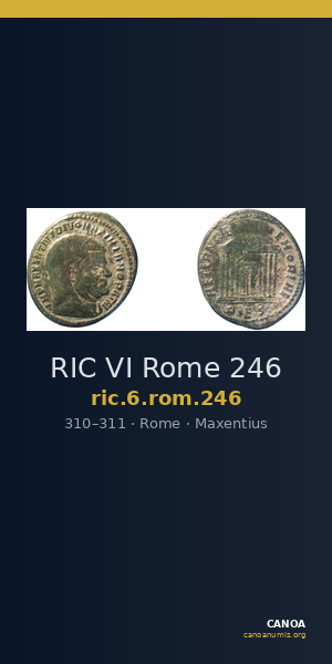 RIC VI Rome 246 — CANOA