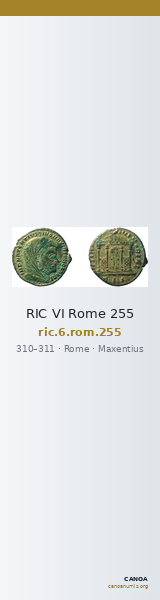 RIC VI Rome 255 — CANOA