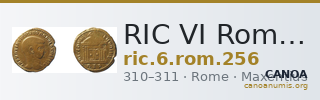 RIC VI Rome 256 — CANOA