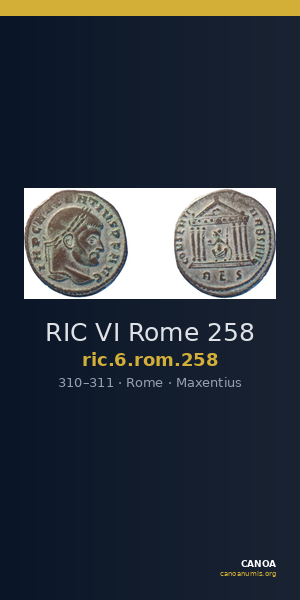 RIC VI Rome 258 — CANOA