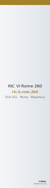RIC VI Rome 260 — CANOA