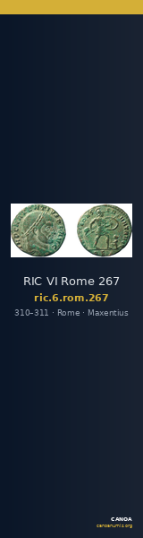 RIC VI Rome 267 — CANOA