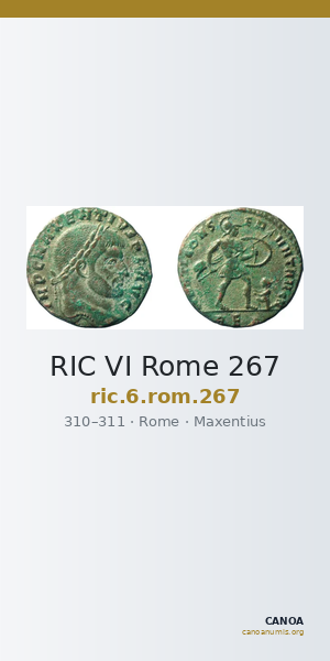 RIC VI Rome 267 — CANOA