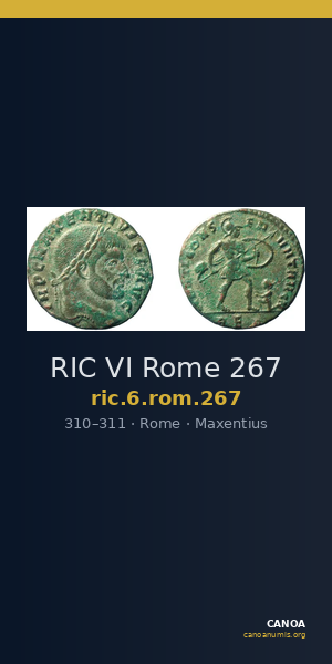 RIC VI Rome 267 — CANOA