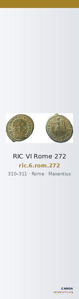 RIC VI Rome 272 — CANOA