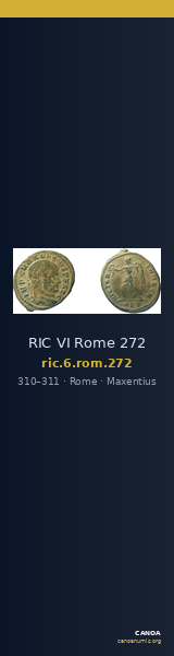 RIC VI Rome 272 — CANOA