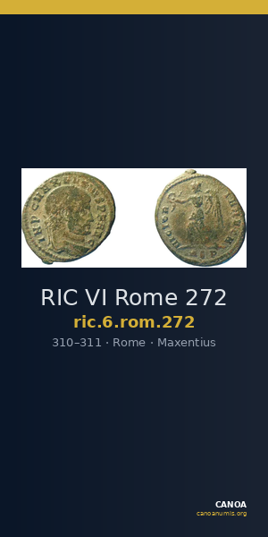 RIC VI Rome 272 — CANOA