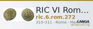 RIC VI Rome 272 — CANOA
