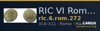 RIC VI Rome 272 — CANOA