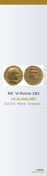 RIC VI Rome 283 — CANOA
