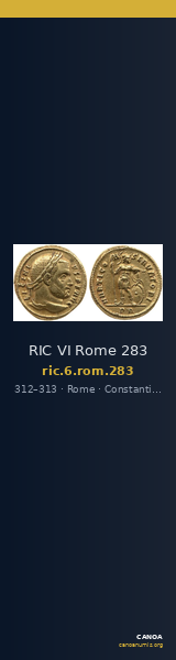 RIC VI Rome 283 — CANOA