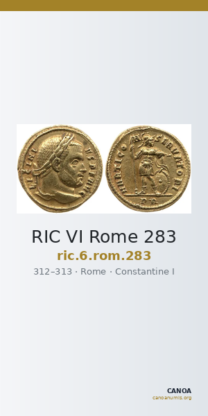 RIC VI Rome 283 — CANOA
