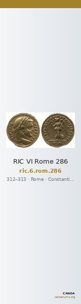RIC VI Rome 286 — CANOA