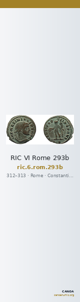 RIC VI Rome 293b — CANOA
