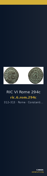 RIC VI Rome 294c — CANOA
