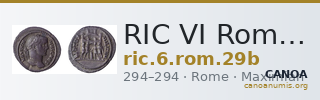 RIC VI Rome 29b — CANOA