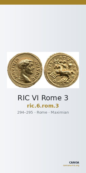 RIC VI Rome 3 — CANOA
