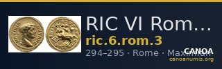 RIC VI Rome 3 — CANOA