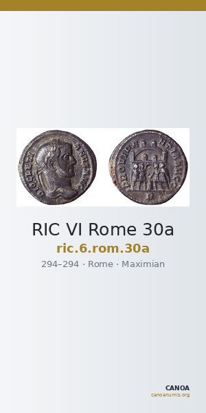 RIC VI Rome 30a — CANOA