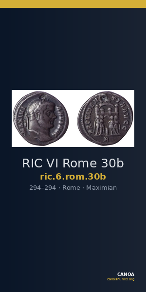RIC VI Rome 30b — CANOA