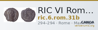 RIC VI Rome 31b — CANOA