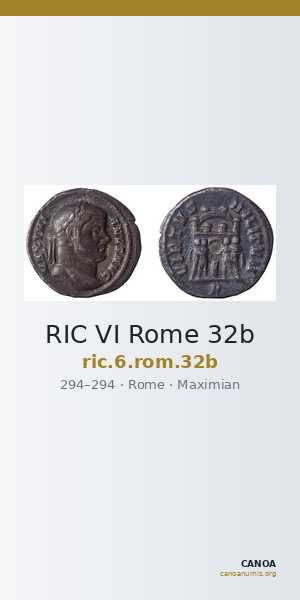 RIC VI Rome 32b — CANOA