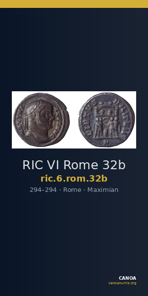 RIC VI Rome 32b — CANOA