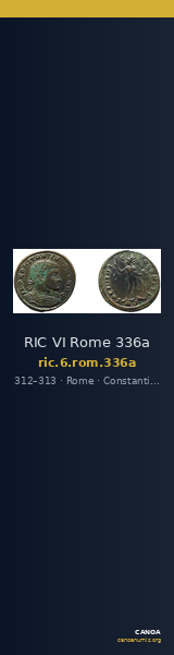 RIC VI Rome 336a — CANOA